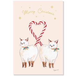 Tocoro Comugi Christmas Postcard - Candy
