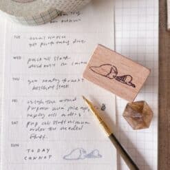 Ms Bulat Rubber stamp - Today cannot