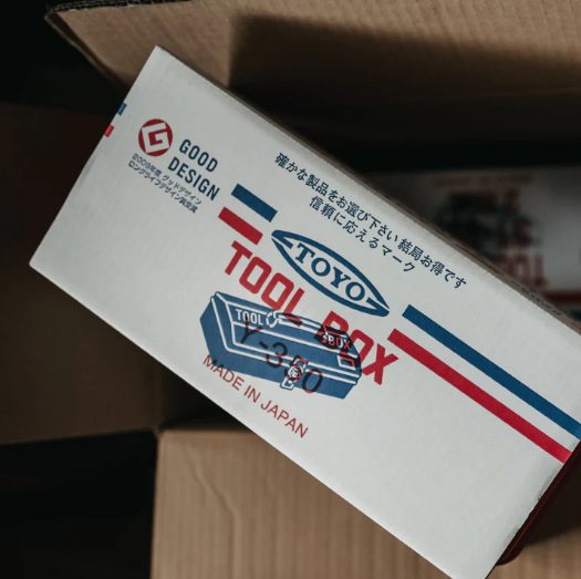Toyo Steel Camber-top Toolbox Y-350 Black