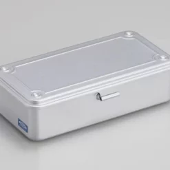 Toyo Steel Trunk Shape Toolbox T-190 Silver