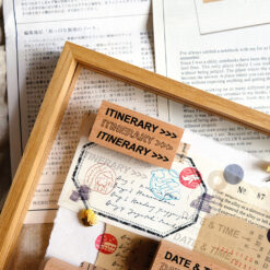 Eileen Tai Travel Journal Rubber Stamps - Series 01 - Image 3