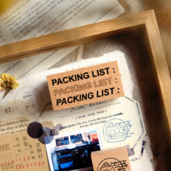 Eileen Tai Travel Journal Rubber Stamps - Series 01 - Image 7