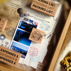 Eileen Tai Travel Journal Rubber Stamps - Series 01 - Image 11