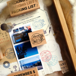 Eileen Tai Travel Journal Rubber Stamps - Series 01 - Image 13