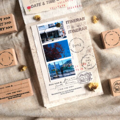 Eileen Tai Travel Journal Rubber Stamps - Series 02 - Image 5