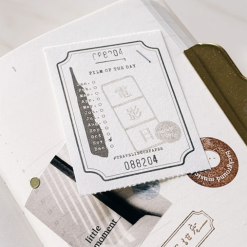 Traveling on Paper Film of the Day Memo Pad