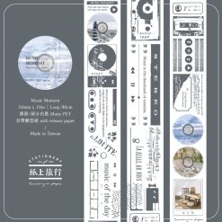 Traveling on Paper Music Moment PET Tape