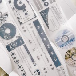 Traveling on Paper Music Moment PET Tape