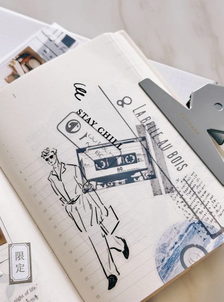 Traveling on Paper Music Moment PET Tape