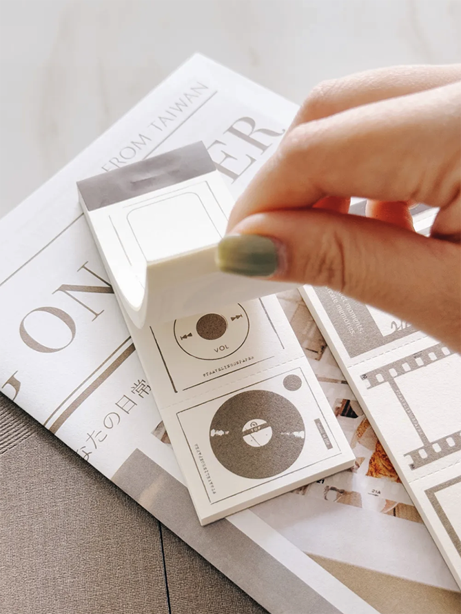 Traveling on Paper Music of the Day Memo Pad