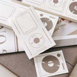 Traveling on Paper Music of the Day Memo Pad