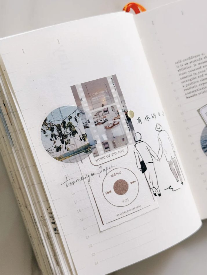 Traveling on Paper Music of the Day Memo Pad