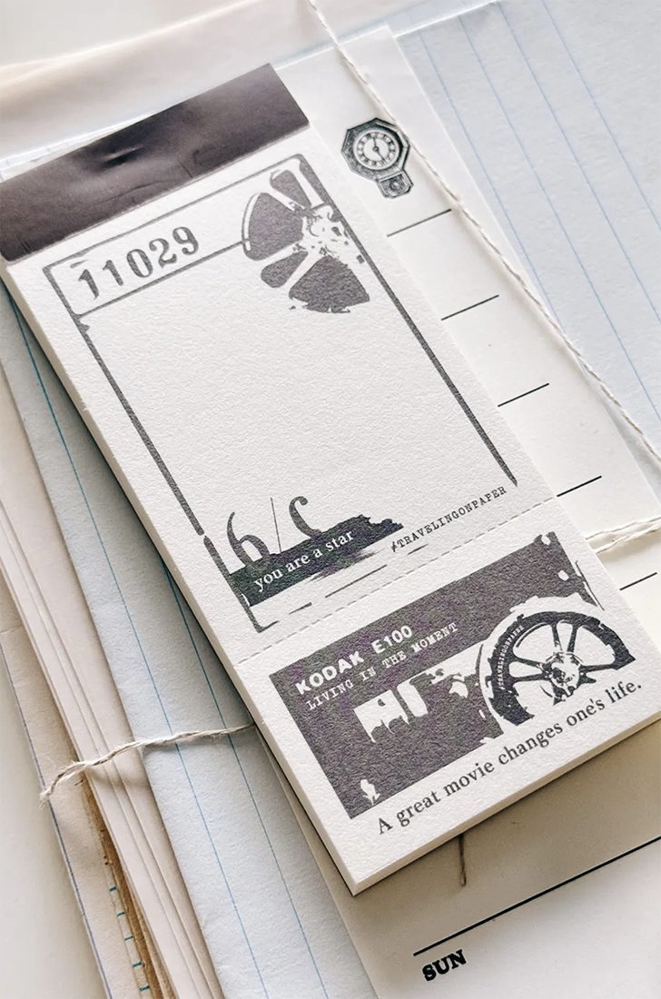 Traveling on Paper You are a Star Memo Pad