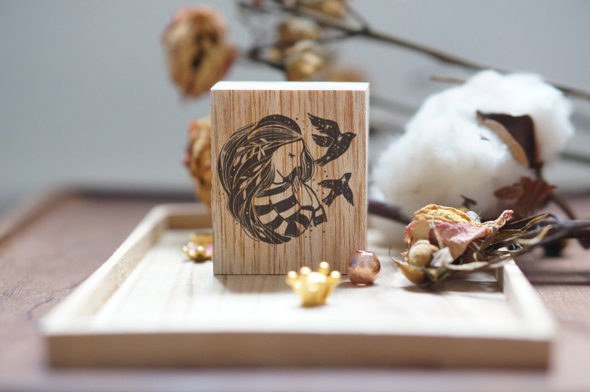 Black Milk Project Rubber Stamp - Treasure