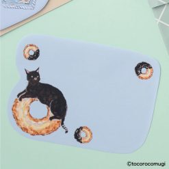 Hisago Tokoromugi L Cat Sticky Notes - Doughnut
