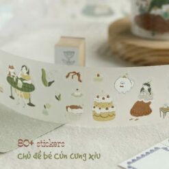 Teayou Kiss-cut PET Tape 'Uchi no Wanchan'