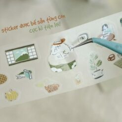 Teayou Kiss-cut PET Tape 'Uchi no Wanchan'