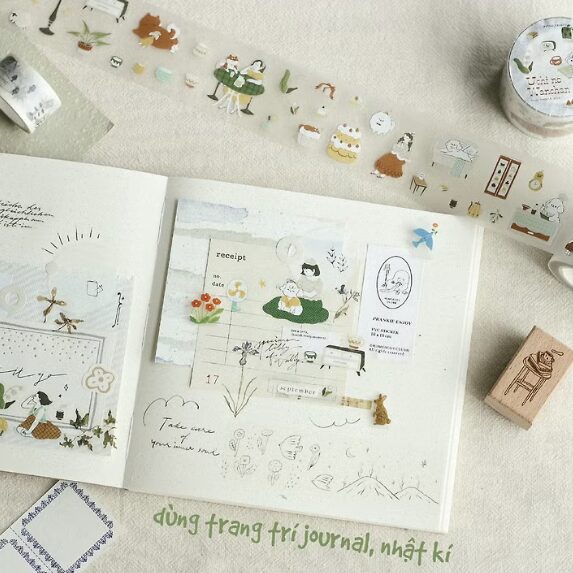 Teayou Kiss-cut PET Tape 'Uchi no Wanchan'