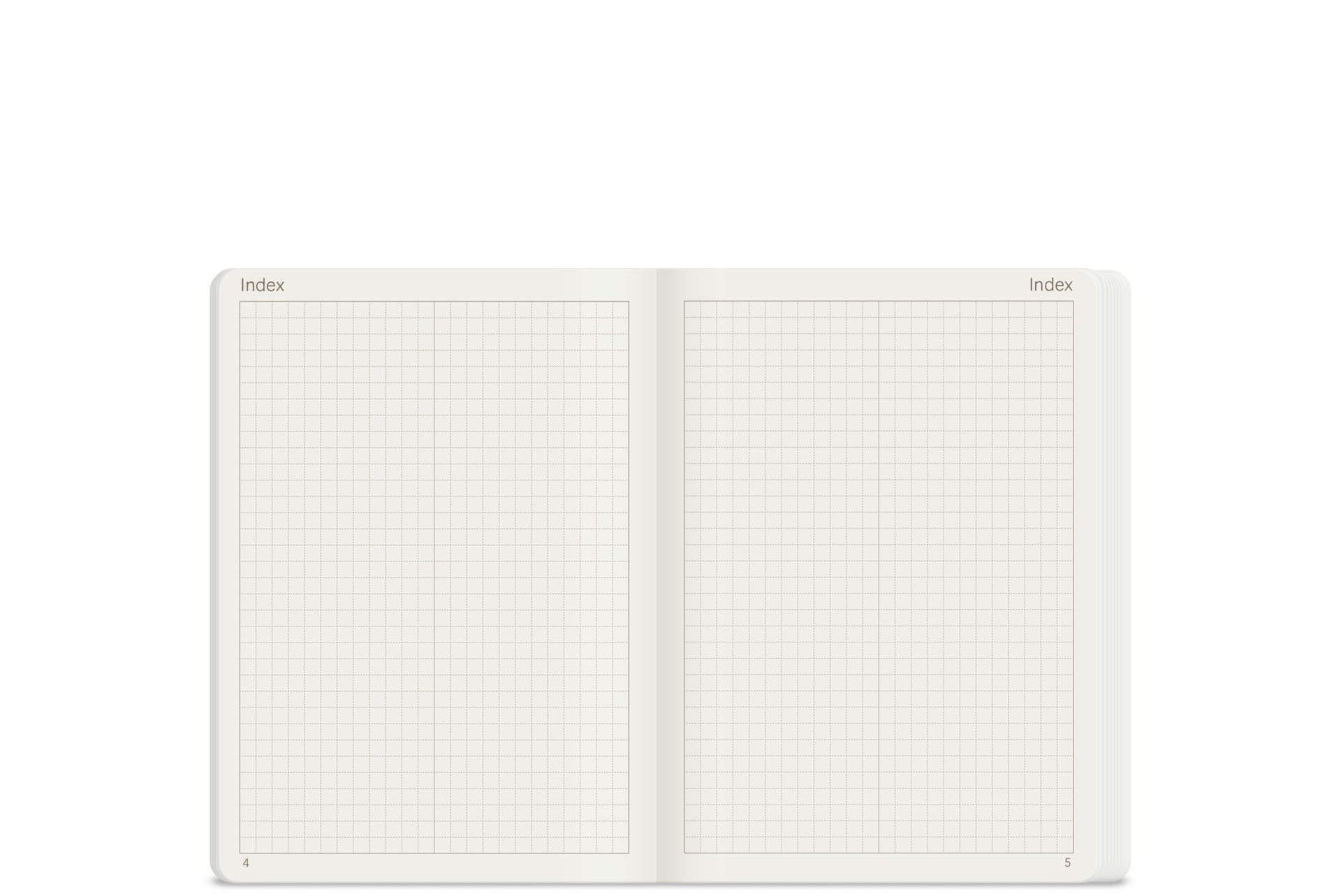 Wonderland222 A6 Grid Notebook – 368 pages