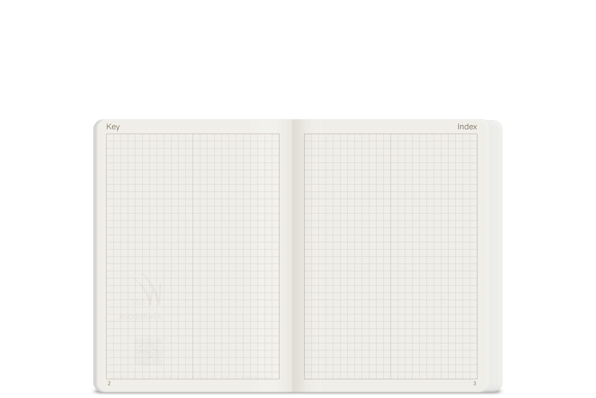 Wonderland222 A6 Grid Notebook – 368 pages