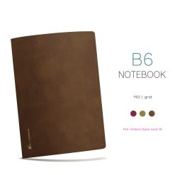 Wonderland222 B6 Grid Notebook – 192 pages