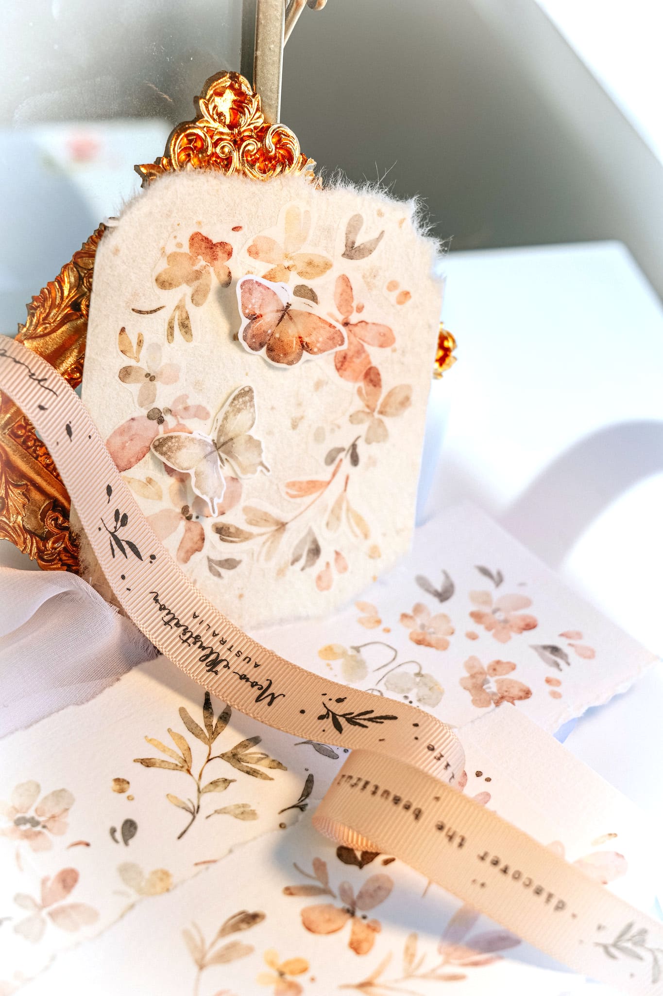 Meow Illustration Tape - Meant to Wither (washi or PET) - Image 3