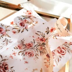 Meow Illustration Tape - Summer Roses (washi or PET) - Image 7