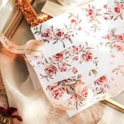 Meow Illustration Tape - Summer Roses (washi or PET) - Image 4