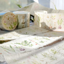 Meow Illustration "Gardeners Journal" Washi Tape