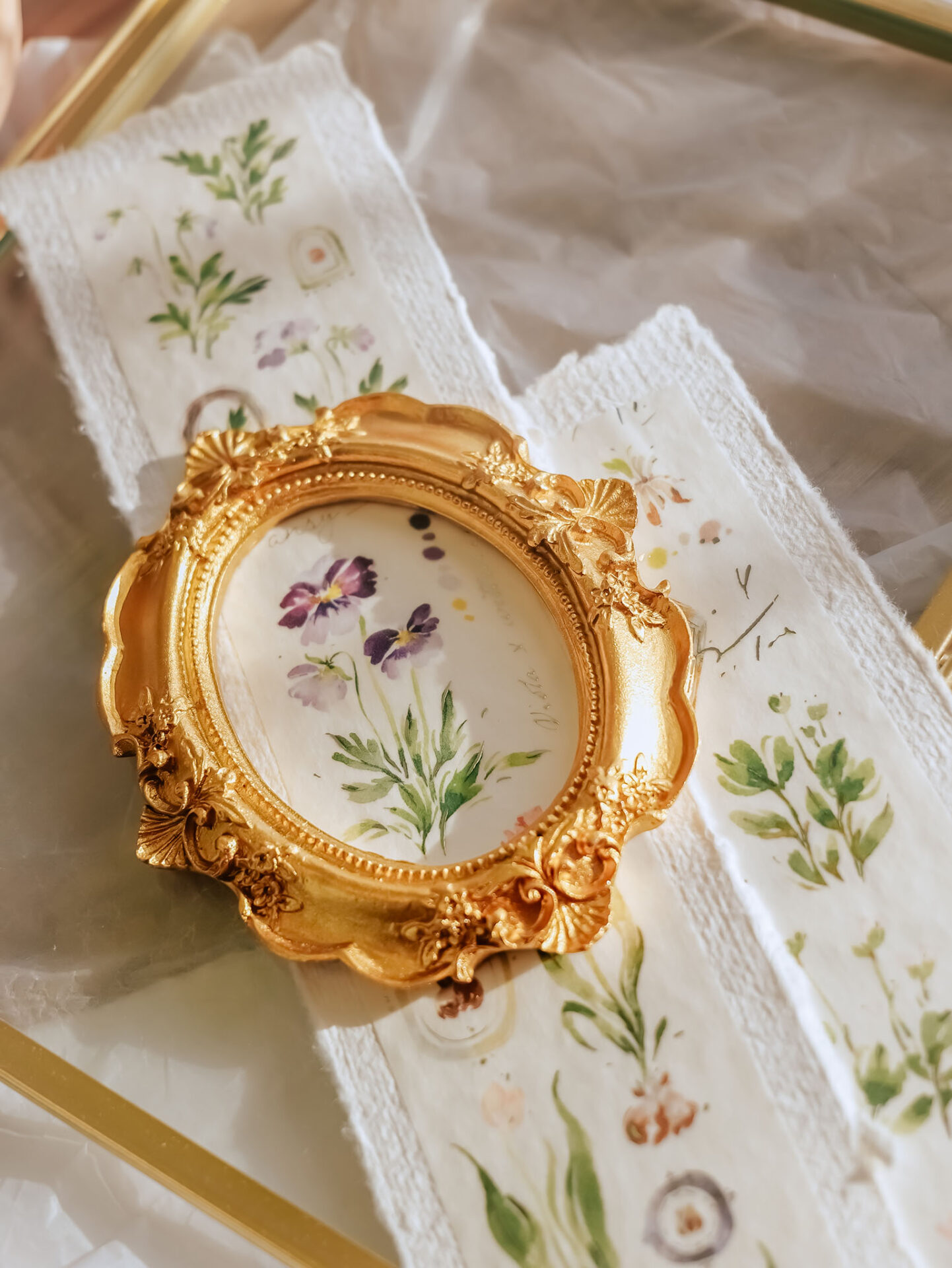 Meow Illustration "A Year of Blossom" Washi Tape - Spring