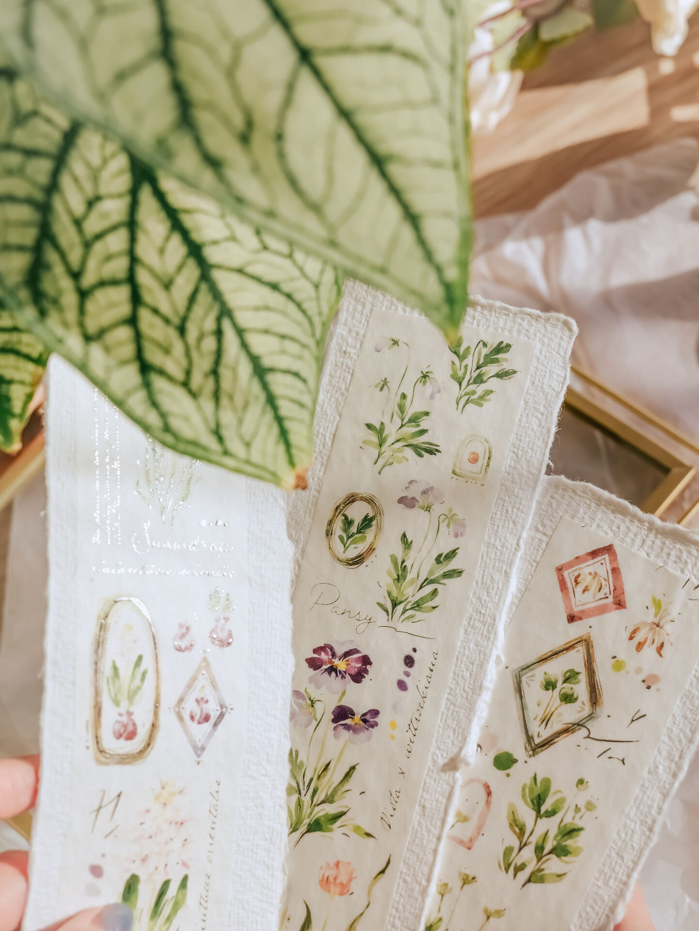 Meow Illustration "A Year of Blossom" Washi Tape - Spring
