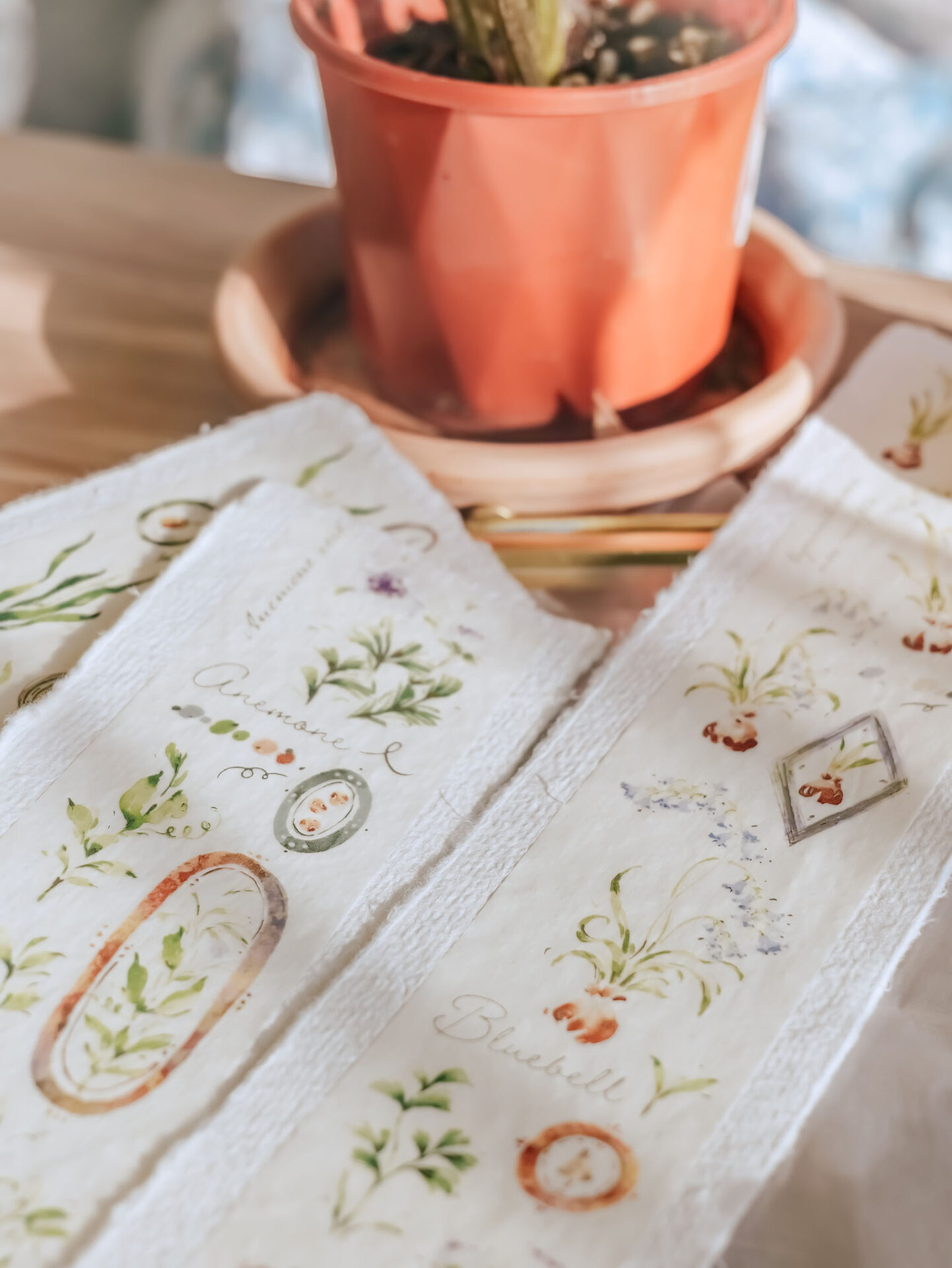 Meow Illustration "A Year of Blossom" Washi Tape - Spring
