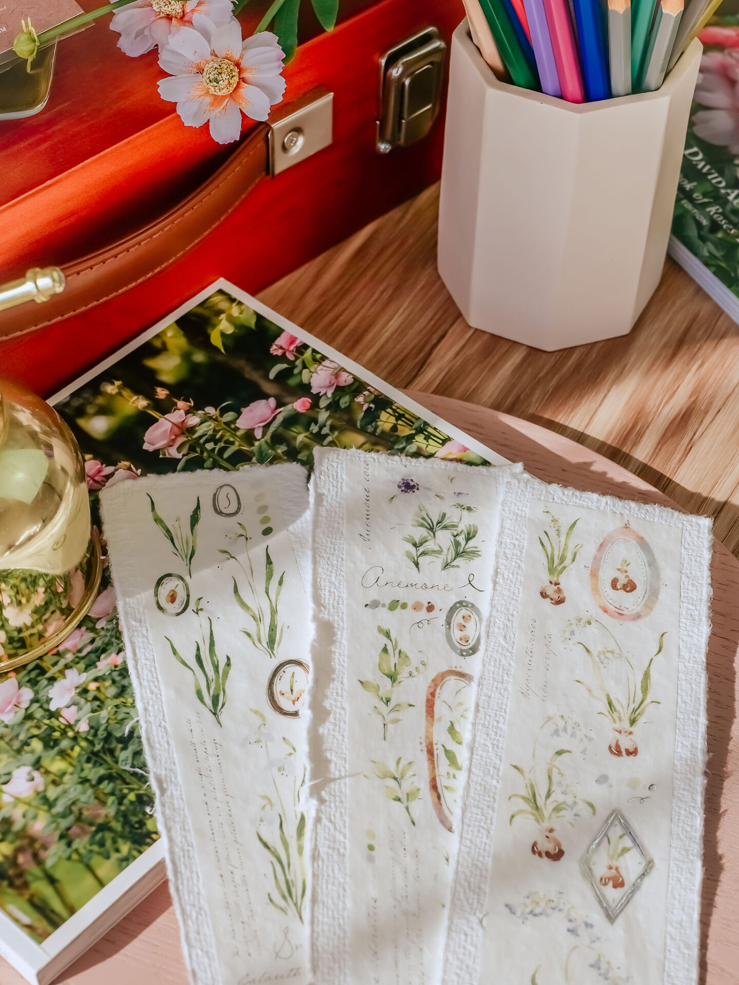 Meow Illustration "A Year of Blossom" Washi Tape - Spring