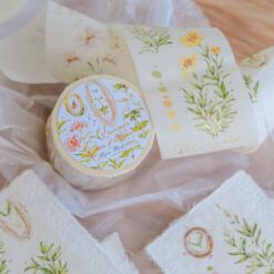 Meow Illustration "A Year of Blossom" Washi Tape - Summer