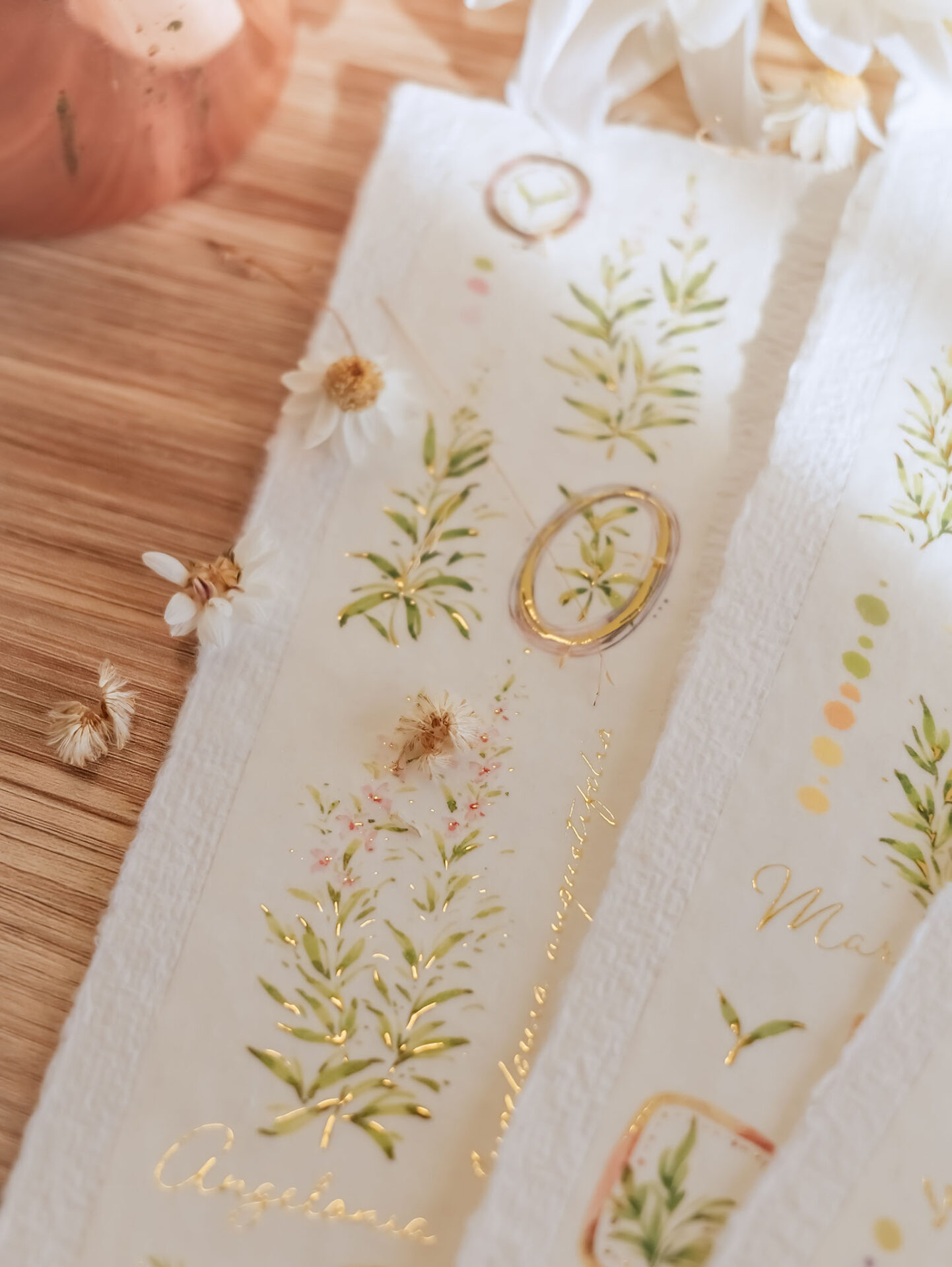Meow Illustration "A Year of Blossom" Washi Tape - Summer