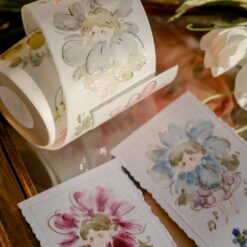Meow Illustration Tape - Flower Girls