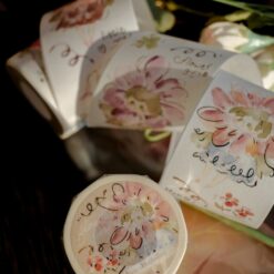 Meow Illustration Tape - Flower Girls