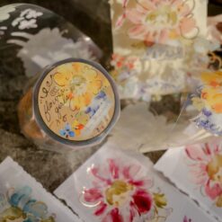 Meow Illustration Tape - Flower Girls