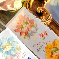 Meow Illustration Tape - Flower Girls
