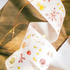 Meow Illustration Kiss-Cut Tape - The Starry Night - Image 14