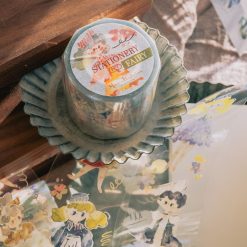 Meow Illustration Stationery Fairy PET tape