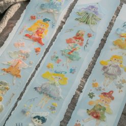 Meow Illustration Stationery Fairy PET tape