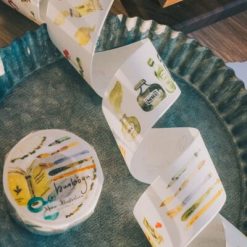 Meow Illustration Bunbōgu Kiss-cut tape