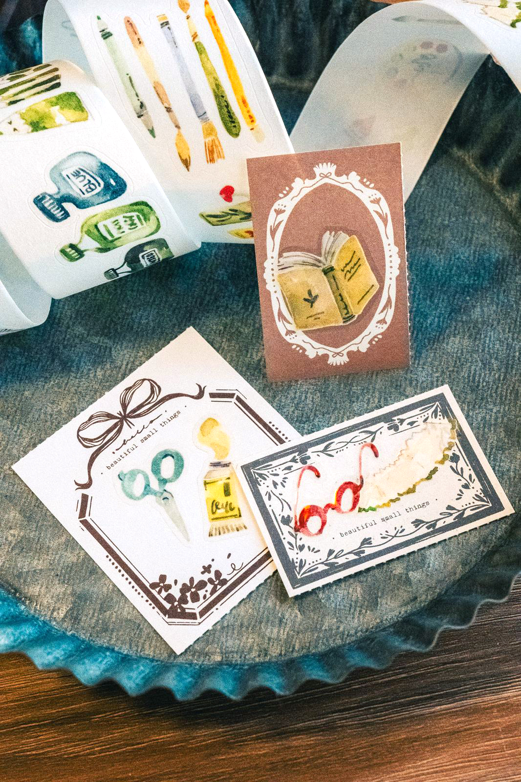 Meow Illustration Bunbōgu Kiss-cut tape