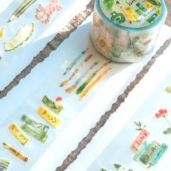 Meow Illustration Bunbōgu Kiss-cut tape