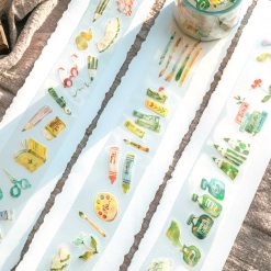 Meow Illustration Bunbōgu Kiss-cut tape