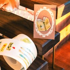 Meow Illustration Bunbōgu Kiss-cut tape