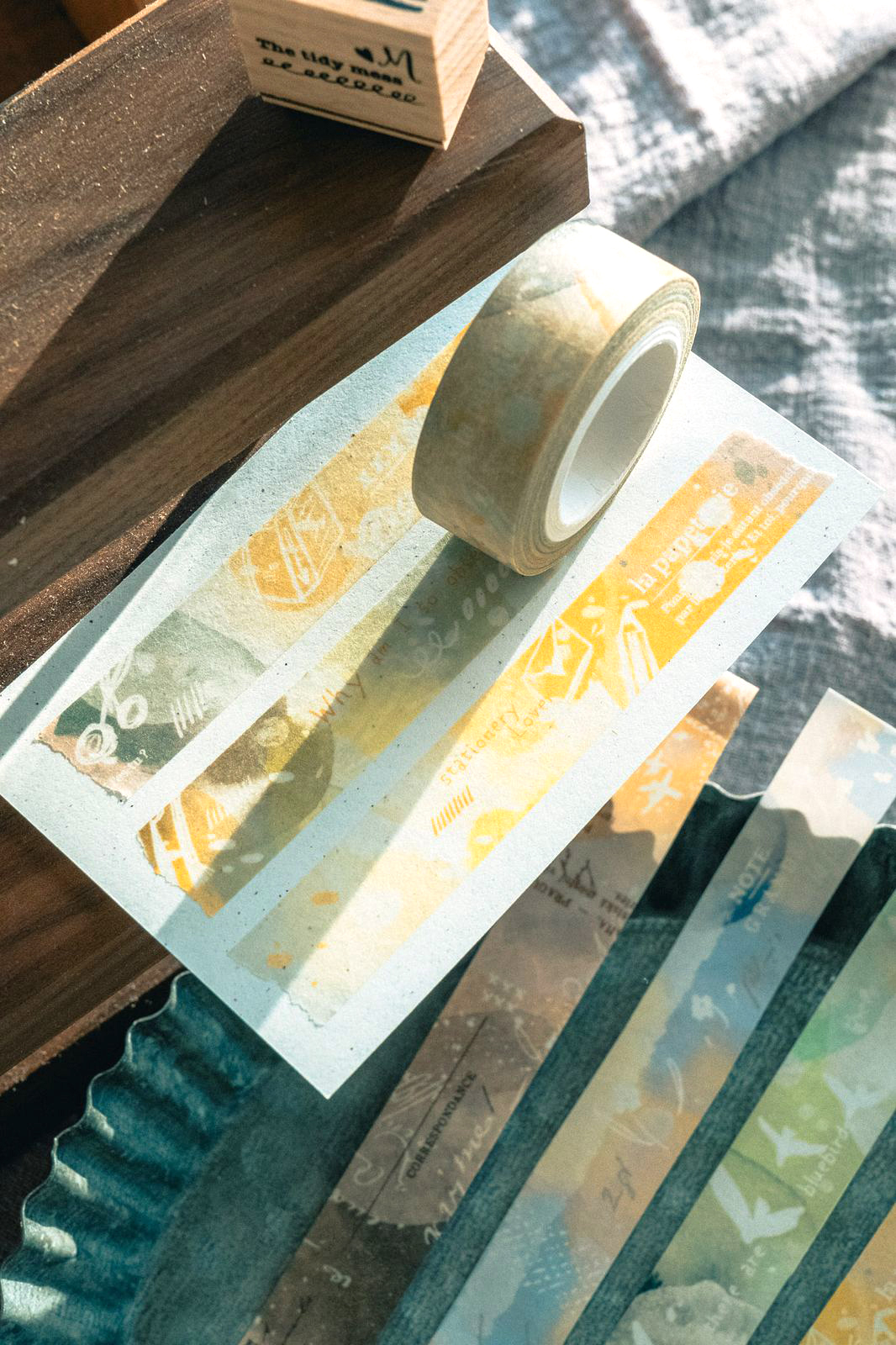 Meow Illustration Stationery Lover Washi Tape