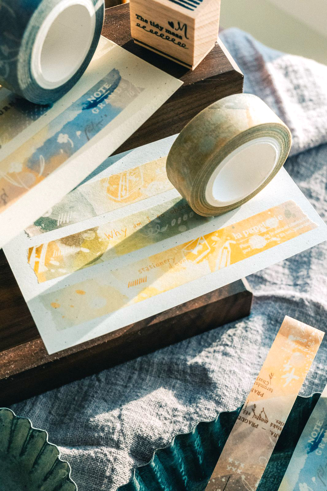 Meow Illustration Stationery Lover Washi Tape