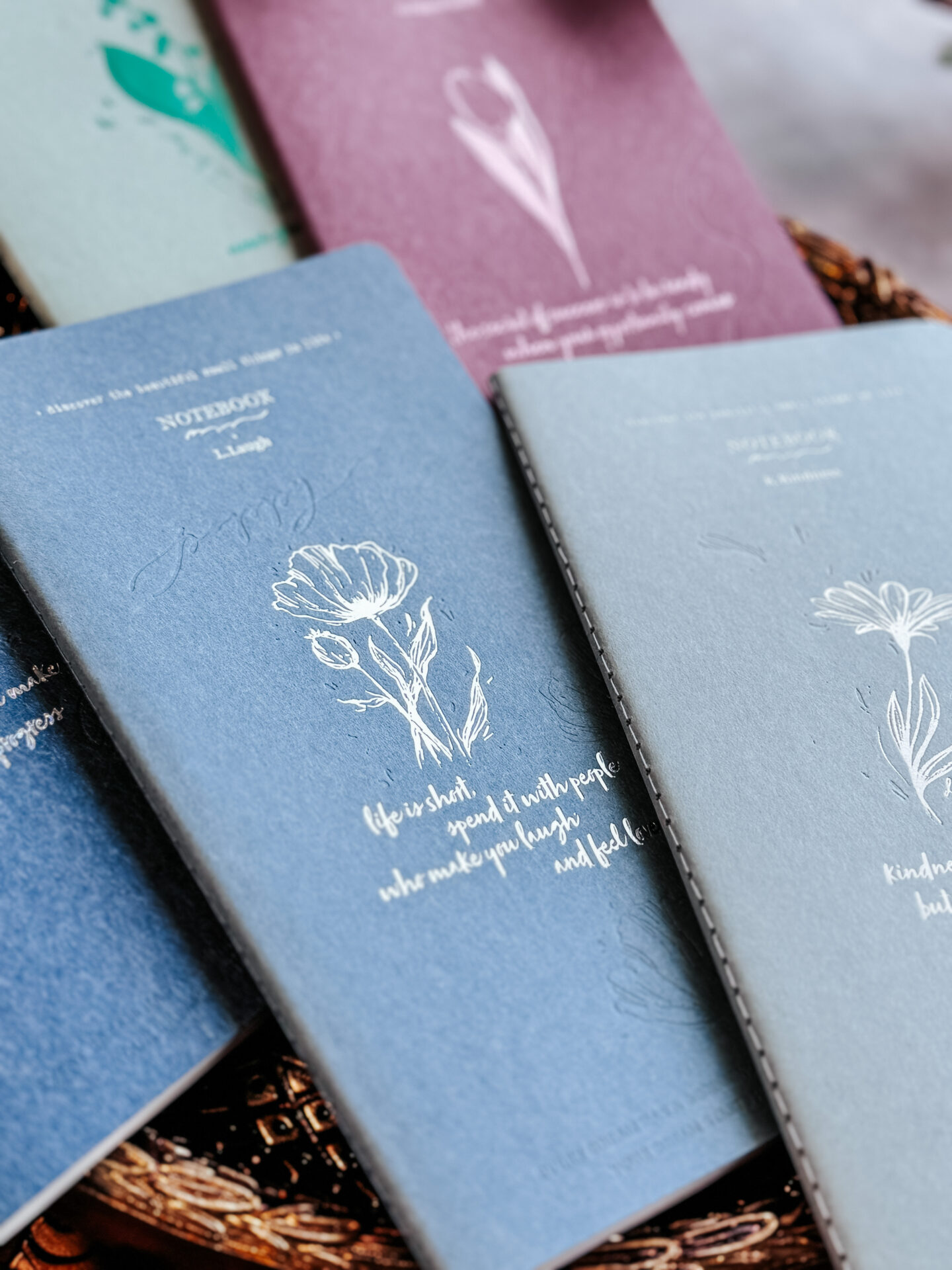 Meow Illustration Thread-Bound Notebook - L.Laugh
